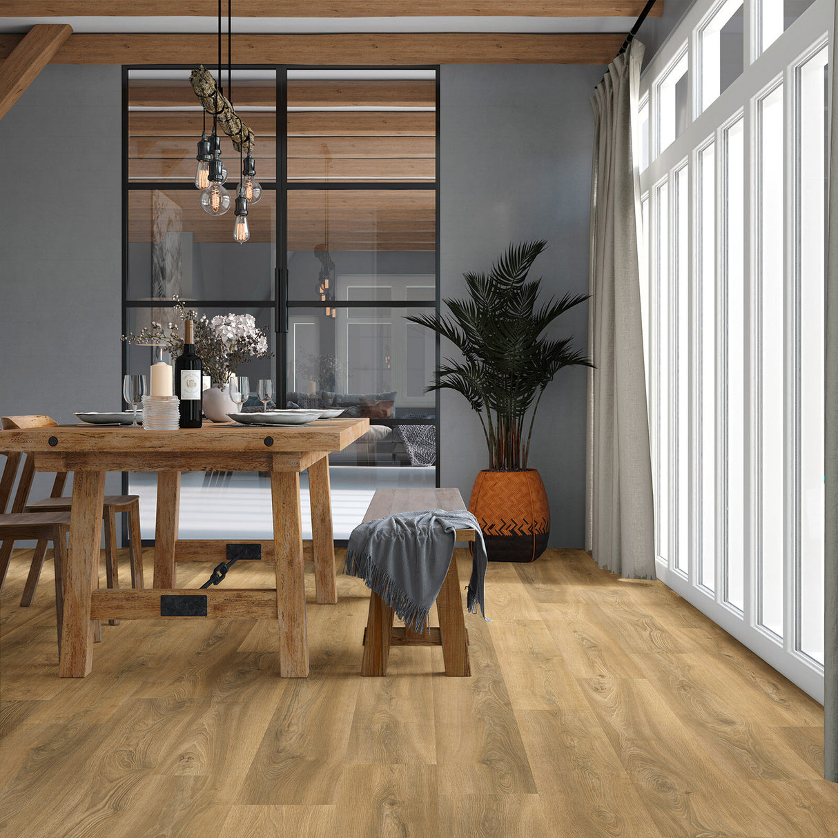 Vivafloors Plak PVC 3500 serie Rechte plank - 3520
