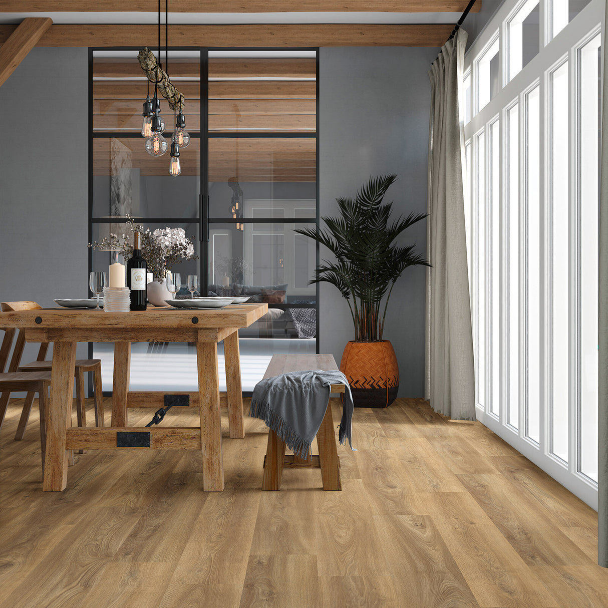 Vivafloors Plak PVC 3500 serie Rechte plank - 3530