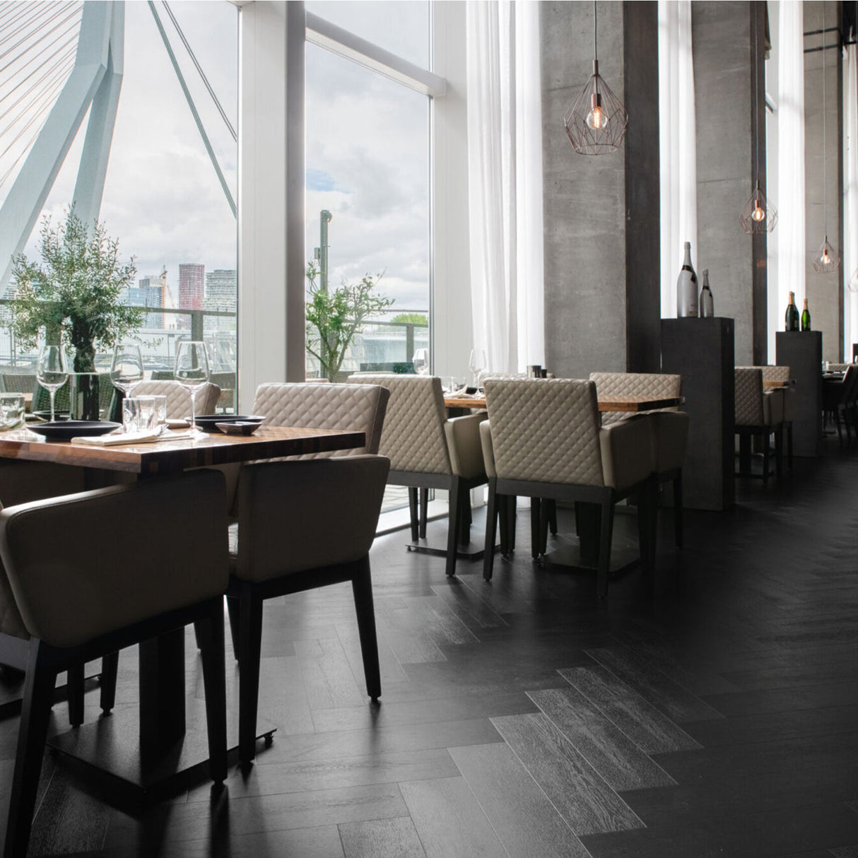 Vivafloors Plak PVC 6900 serie Visgraat - 6930