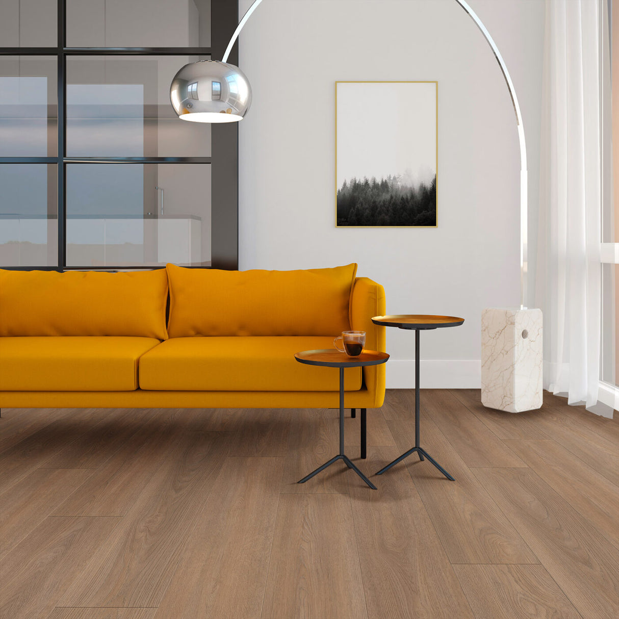 Vivafloors Plak PVC 8500 serie Rechte plank - 8550