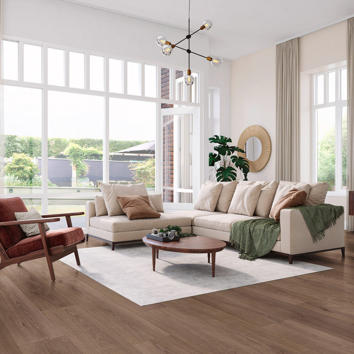 Vivafloors Plak PVC 9000 serie Rechte plank - 9050