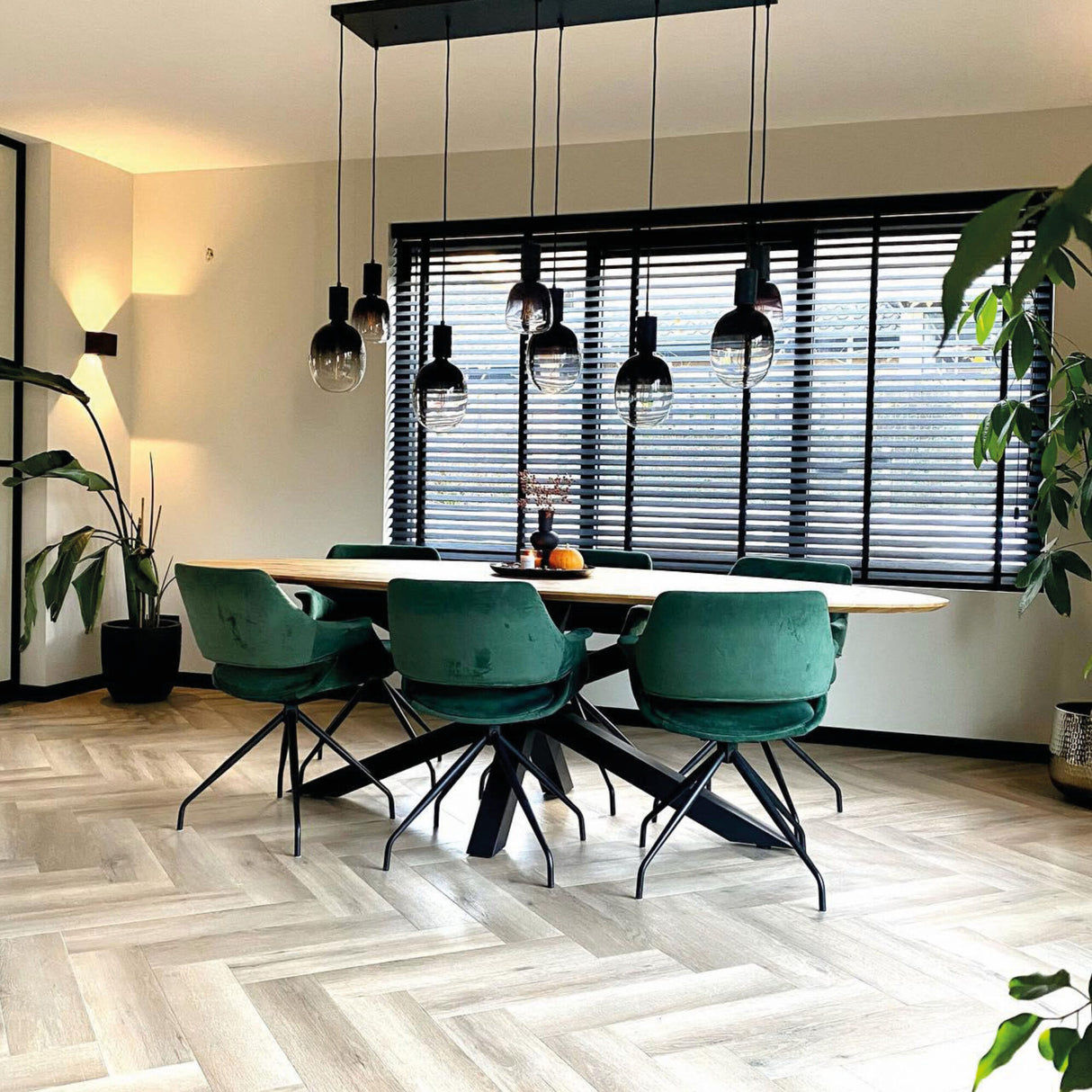 Vivafloors Plak PVC 6800 serie Visgraat - 6810
