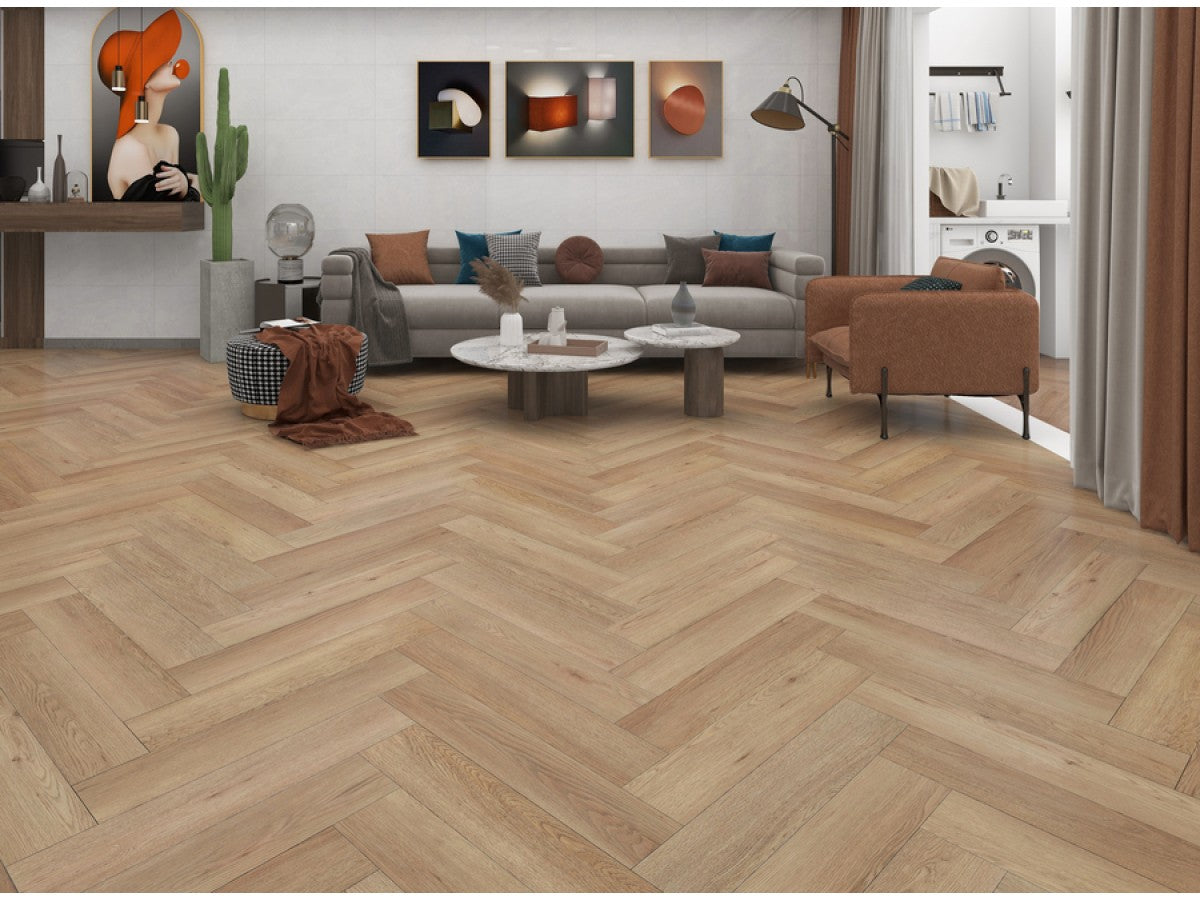 Calitex Klik PVC Diamond Visgraat - Ruby