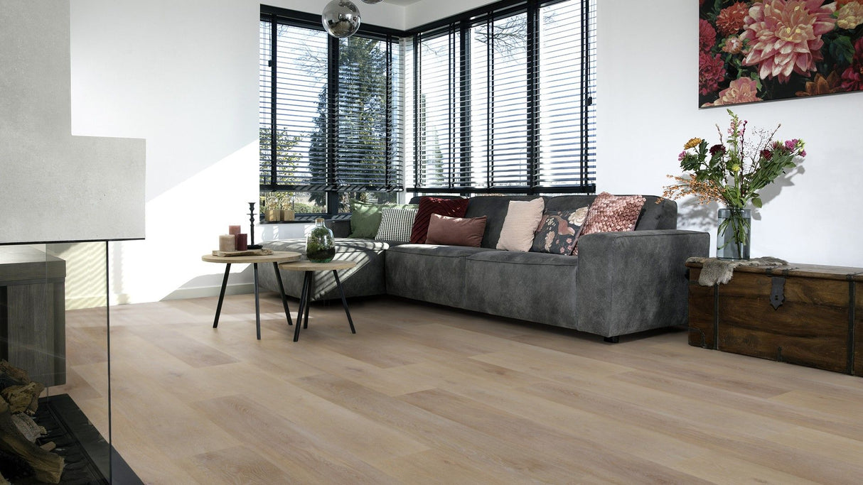 Douwes Dekker Klik PVC Ambitieus Riante Rechte plank - Honing
