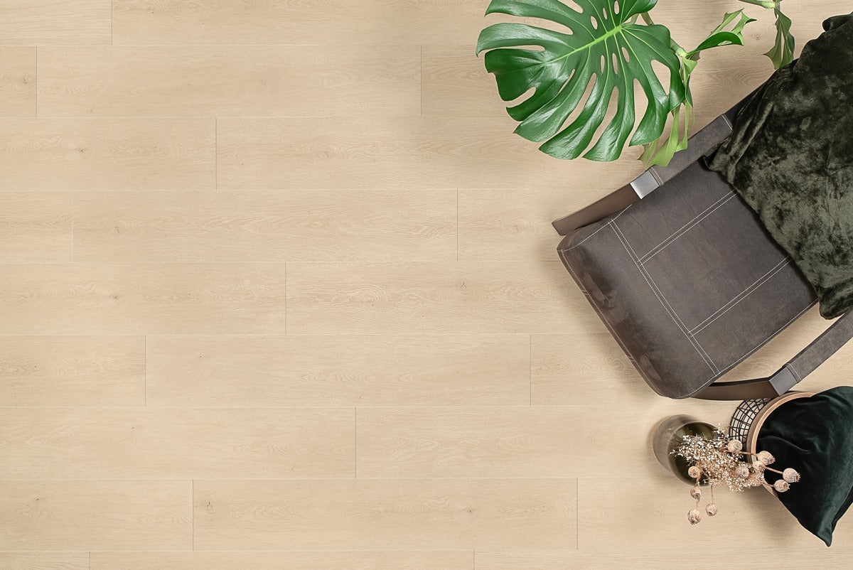 Floer Plak PVC Elegance Dorpen Rechte plank - Lisse Lichtbruin Eiken