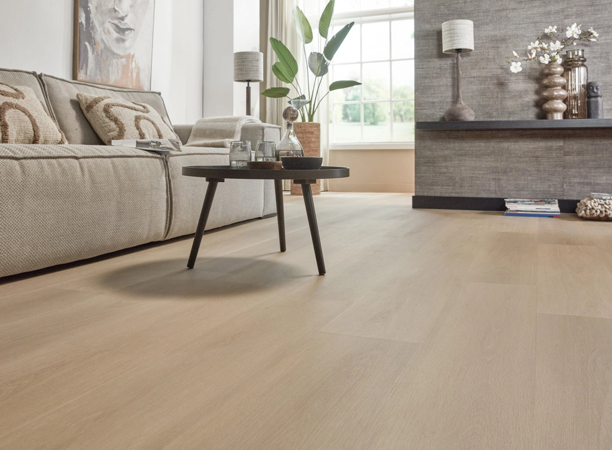 Floer Plak PVC Elegance Dorpen Rechte plank - Zeewolde Zand Eiken