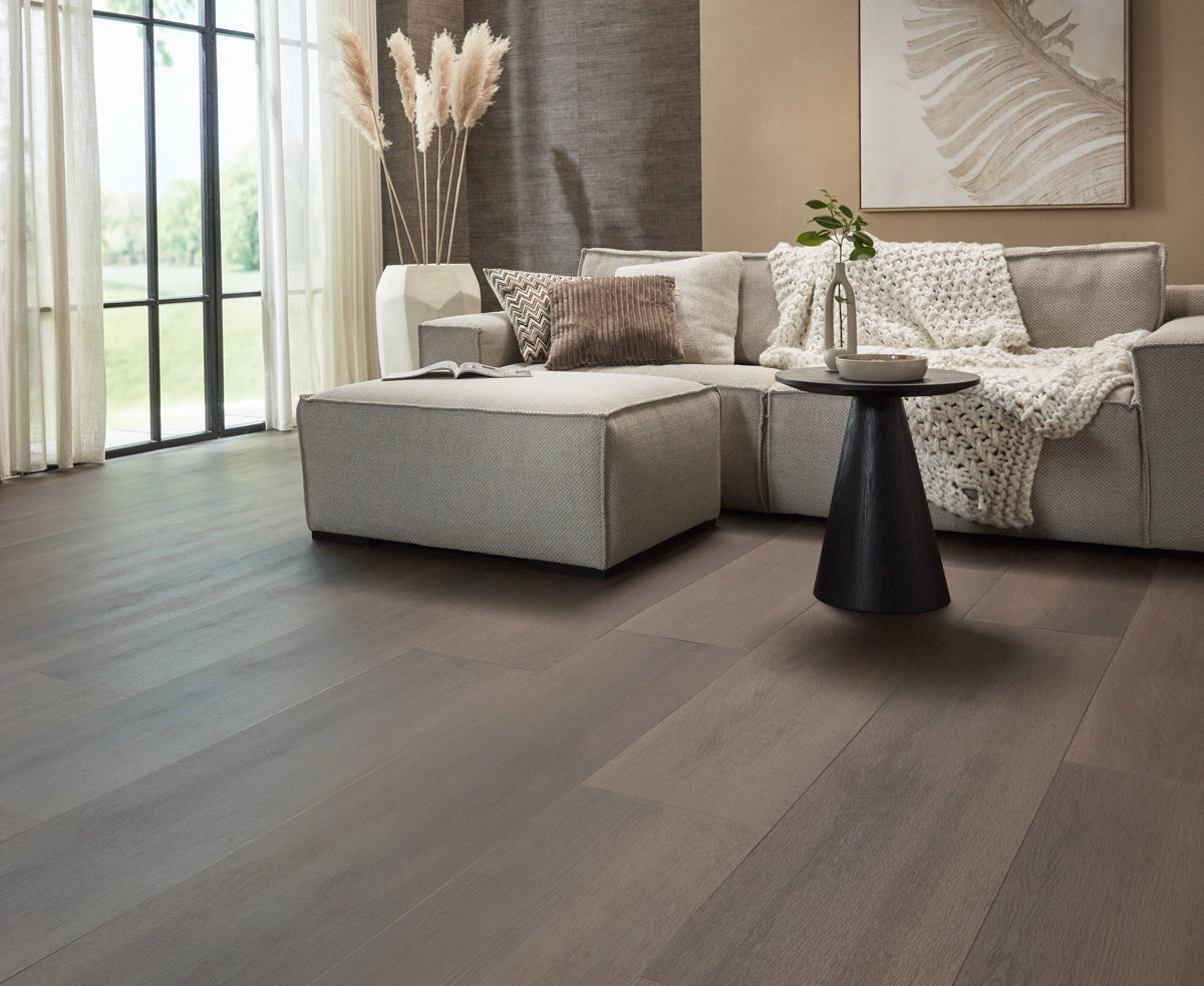 Floer Landhuis Click PVC – Donkere Eik