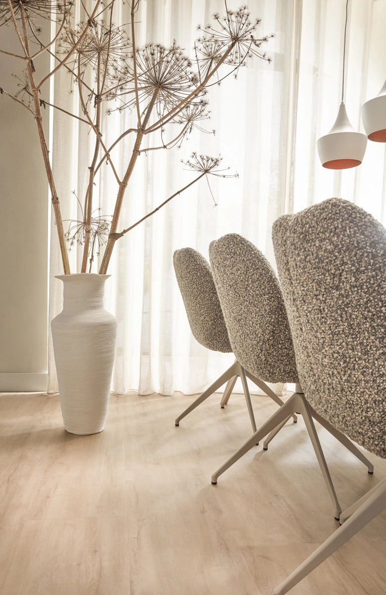 Floer Plak PVC Landhuis Rechte plank - Crème Eik