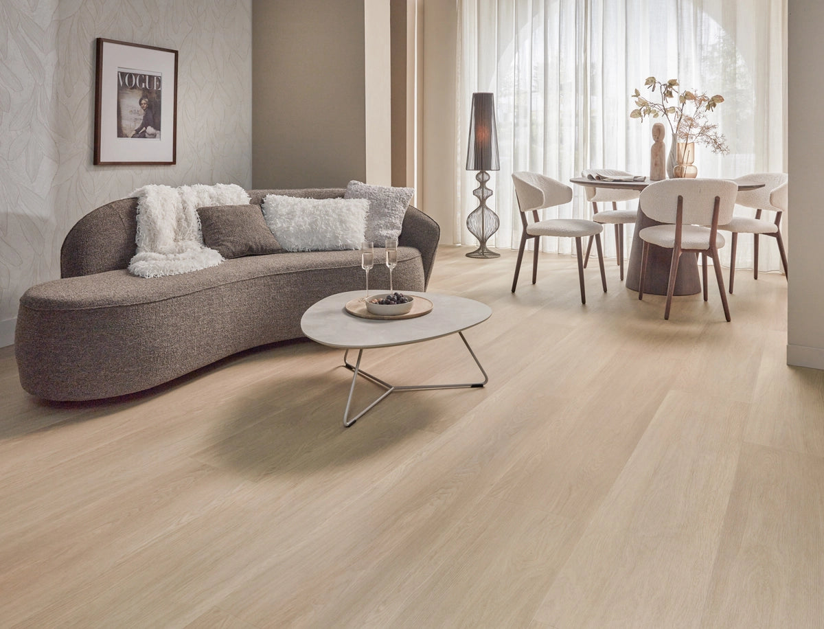 Floer Plak PVC Landhuis Rechte plank - Natuur Eik