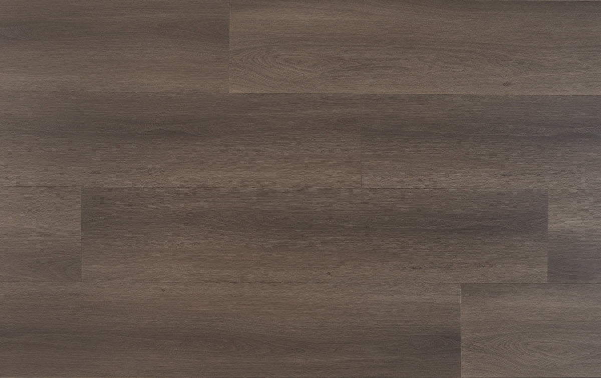 Floer Plak PVC Landhuis Rechte plank - Donkere Eik