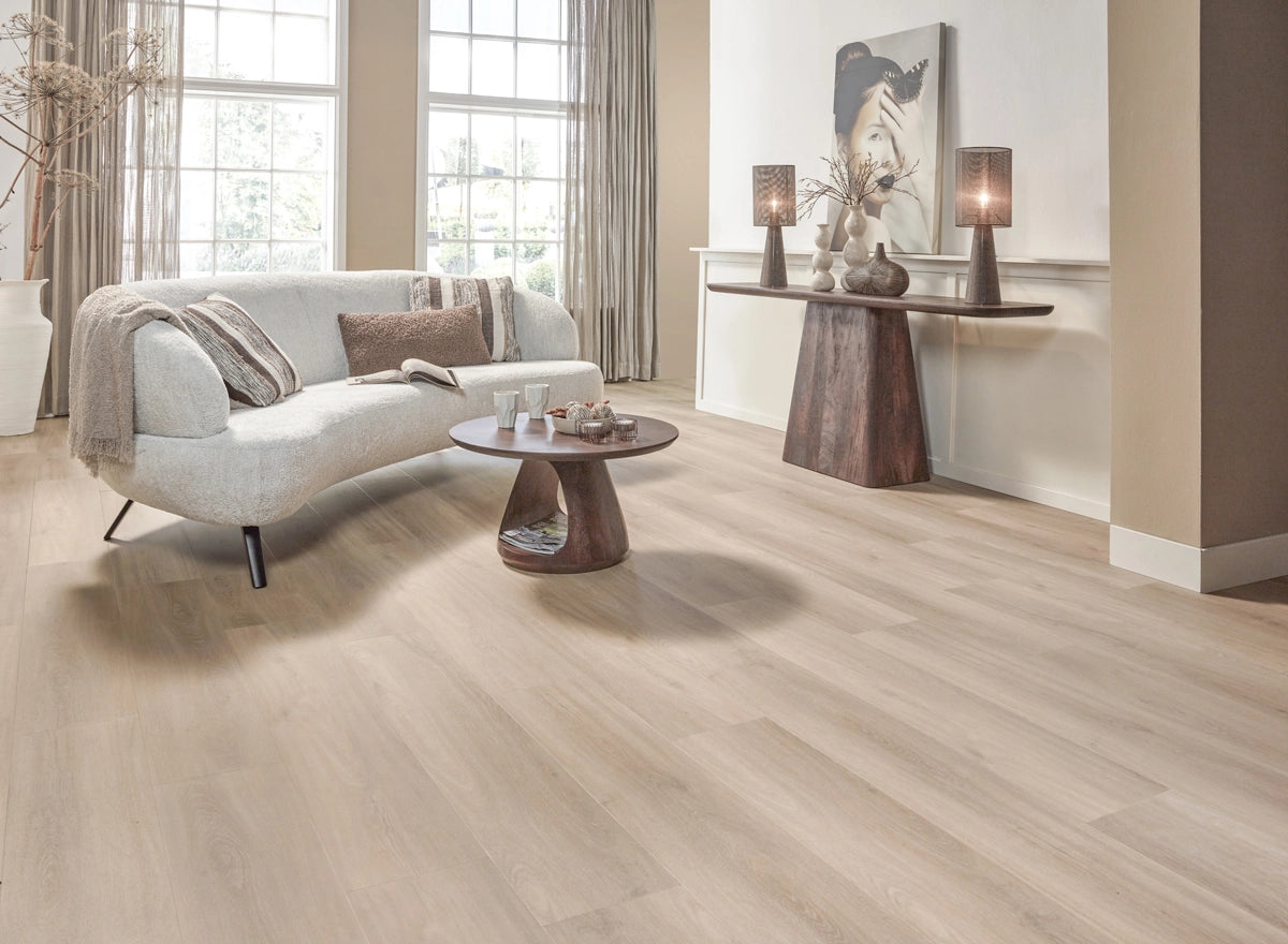Floer Klik PVC Natuur Rechte plank - Ordessa Onbehandeld
