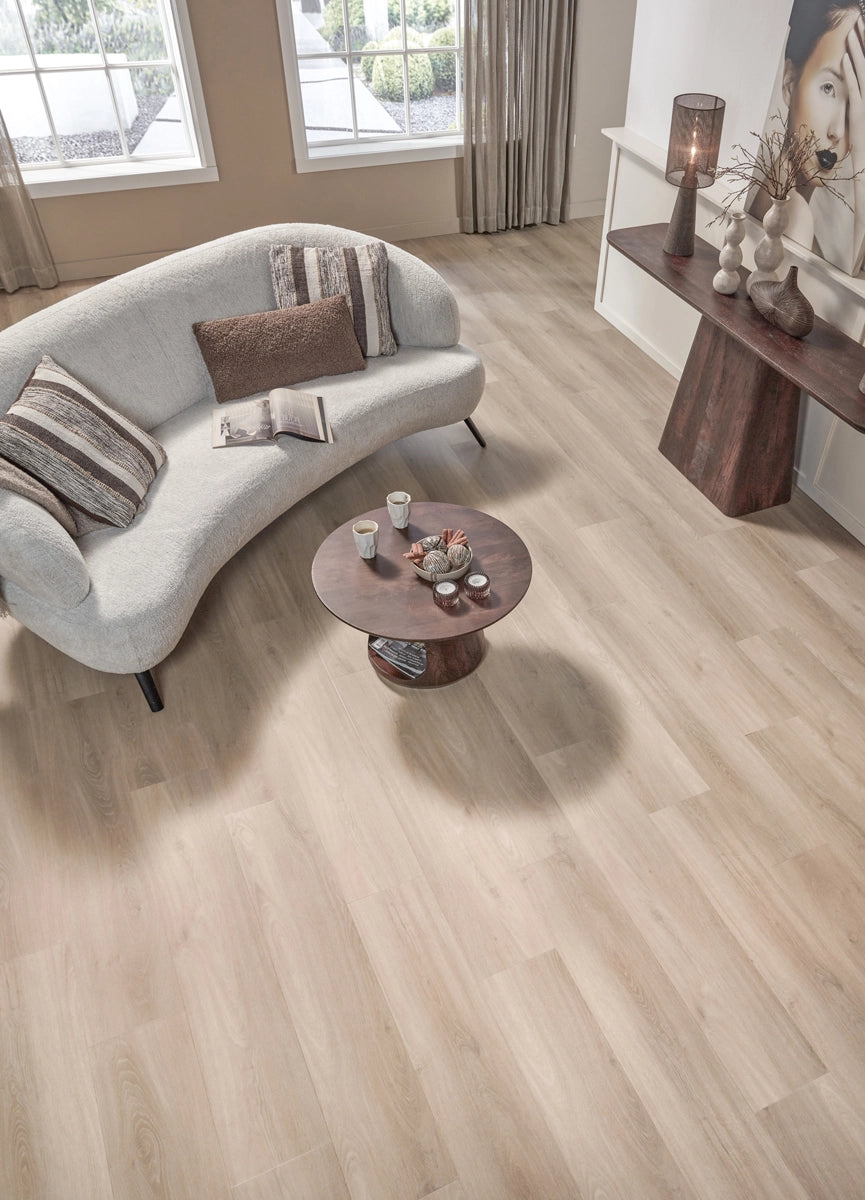 Floer Klik PVC Natuur Rechte plank - Ordessa Onbehandeld