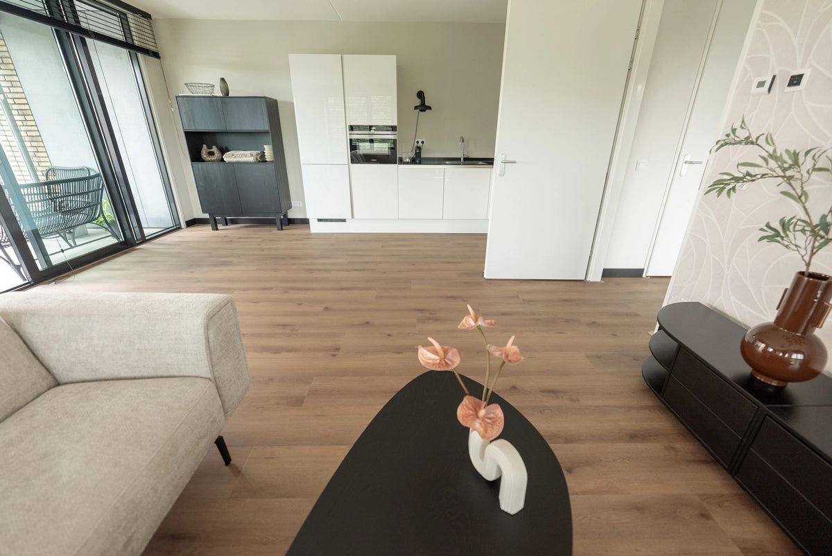 Floer Natuur Click PVC – Niederhorn Nootbruin