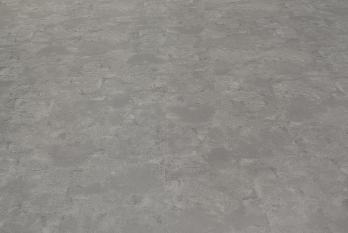 Floer Klik PVC Tegel - Betonlook Grijs