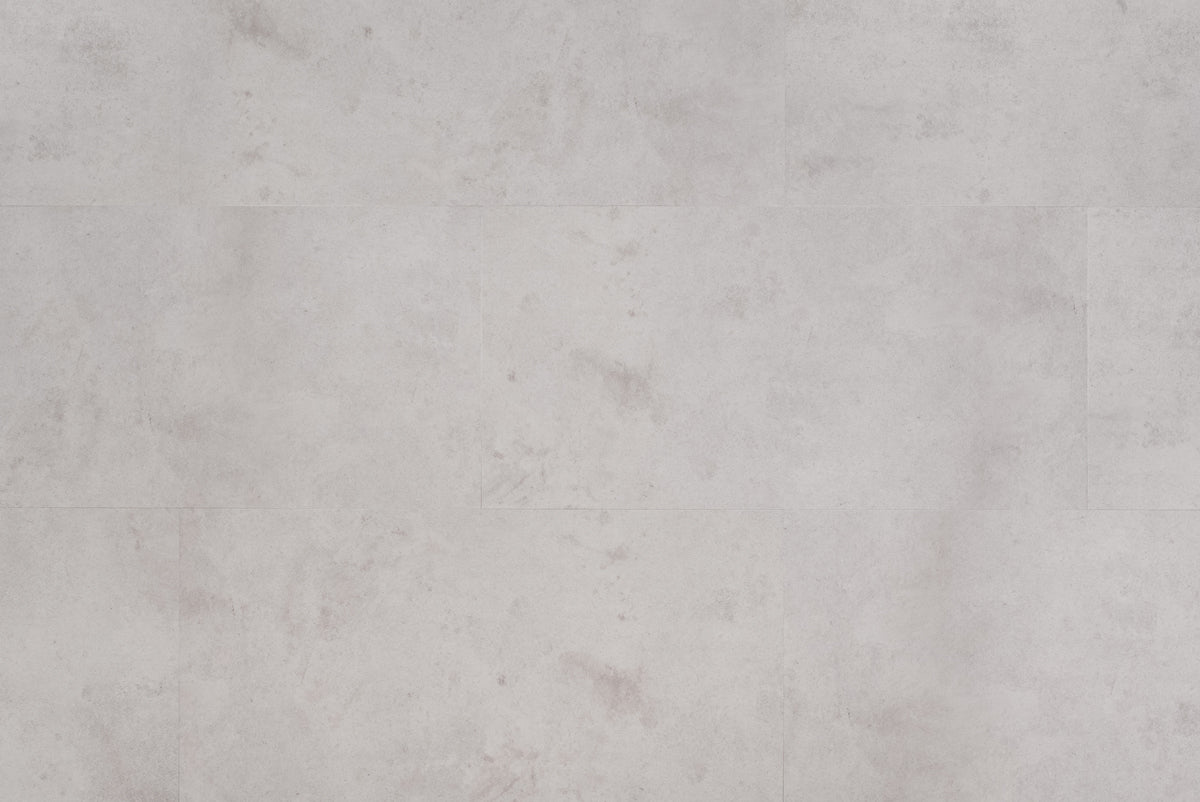 Floer Klik PVC Tegel - Betonlook Lichtgrijs