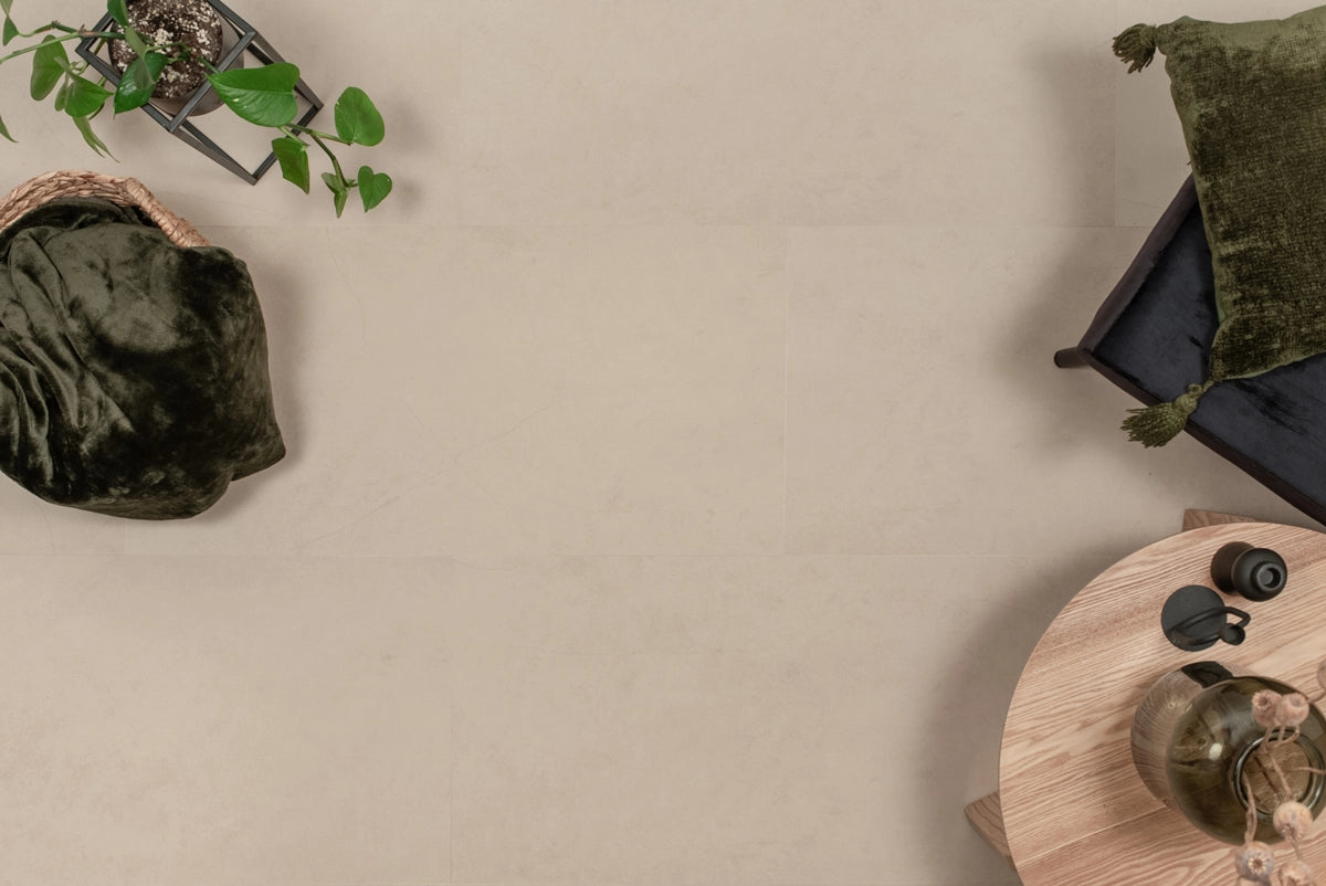 Floer Tegel PVC – Betonlook Beige