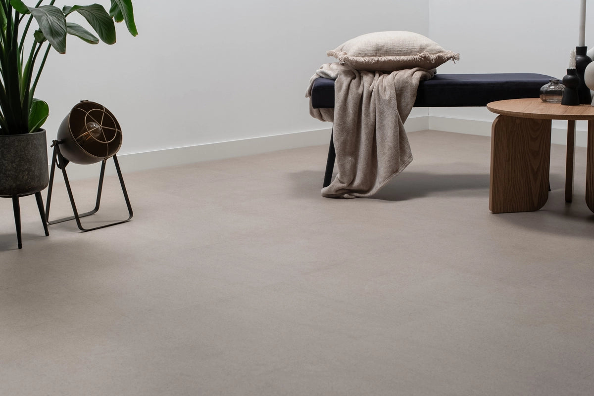 Floer Tegel PVC – Betonlook Greige
