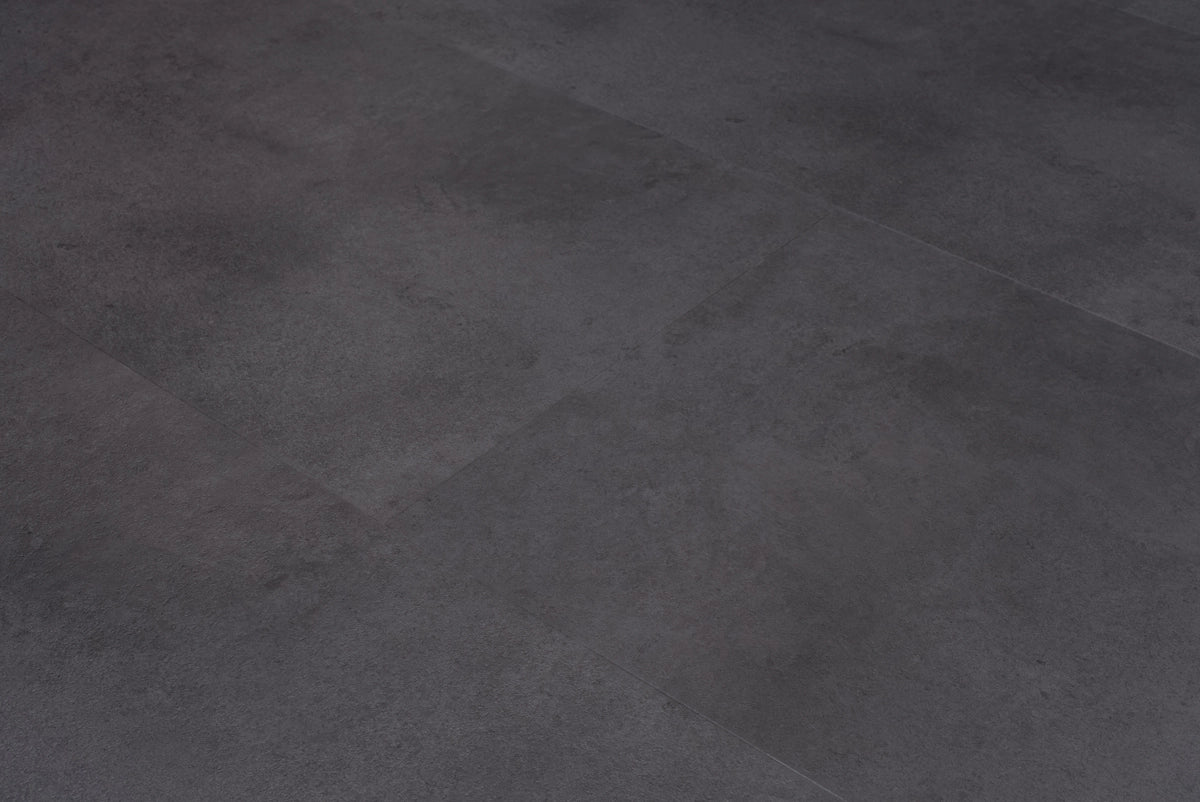 Floer Tegel PVC – Betonlook Zwart