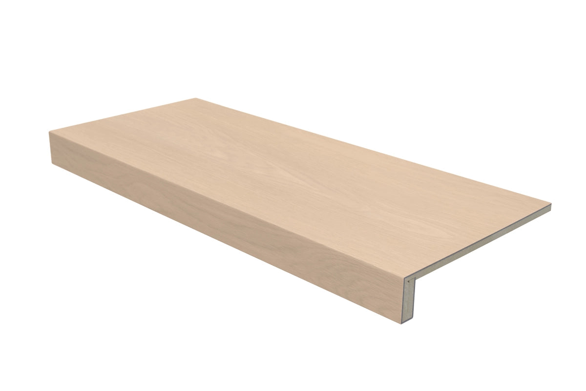 Floer Trap Overzettreden Plak PVC - Zand Eiken Ondertrede