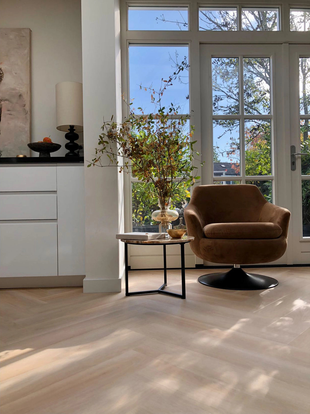 Floer Walvisgraat Click PVC – Balein Beige