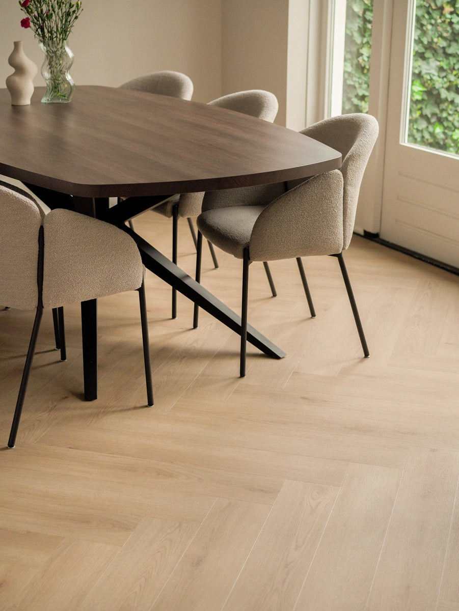 Floer Walvisgraat Click PVC – Bryde Bruin