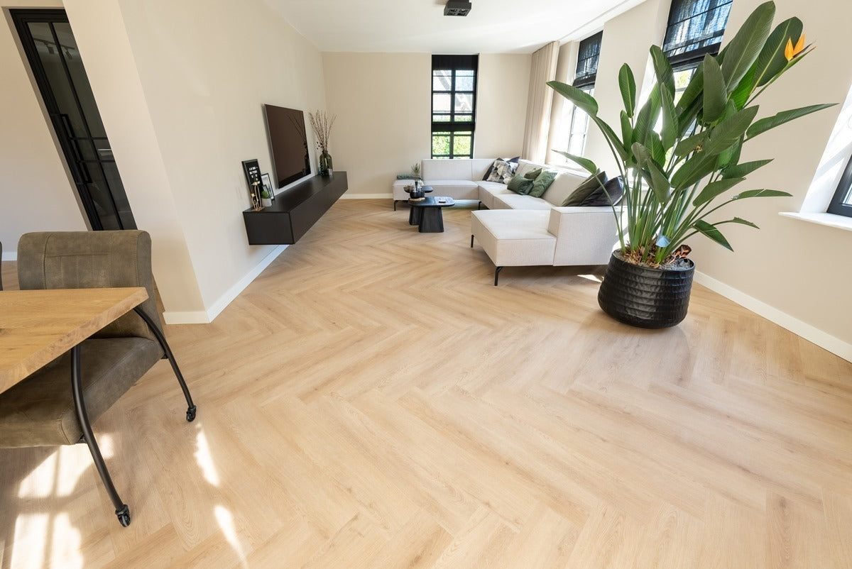 Floer Walvisgraat Click PVC – Cetus Crème