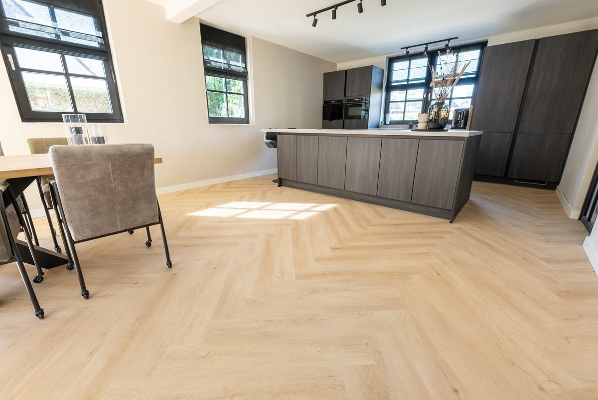 Floer Walvisgraat Click PVC – Cetus Crème