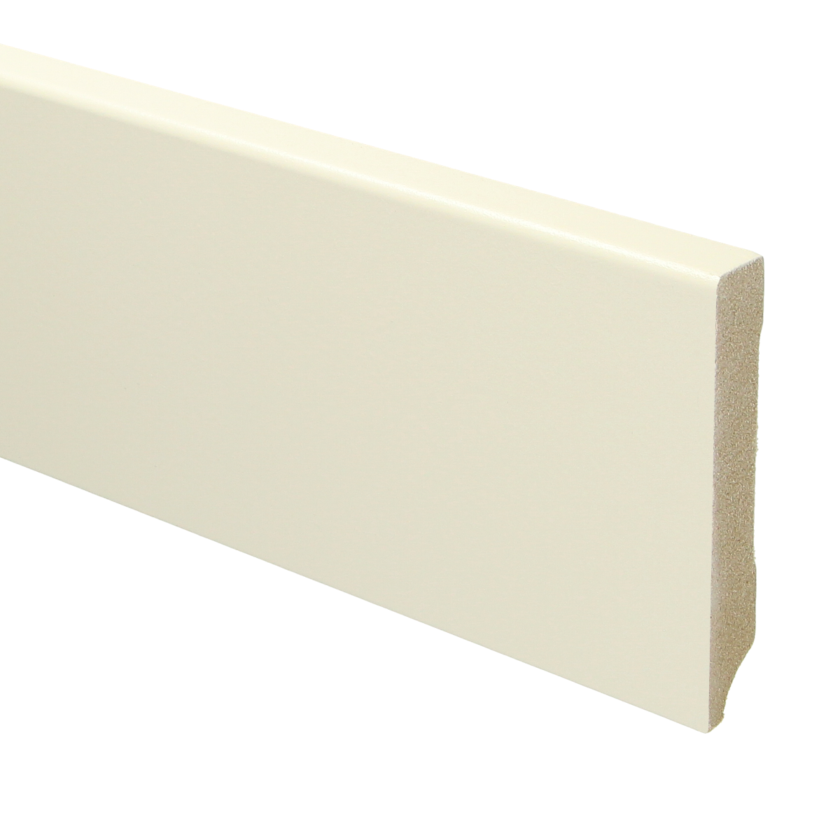 MDF Moderne Plint 90x15 RAL 9001 Crèmewit