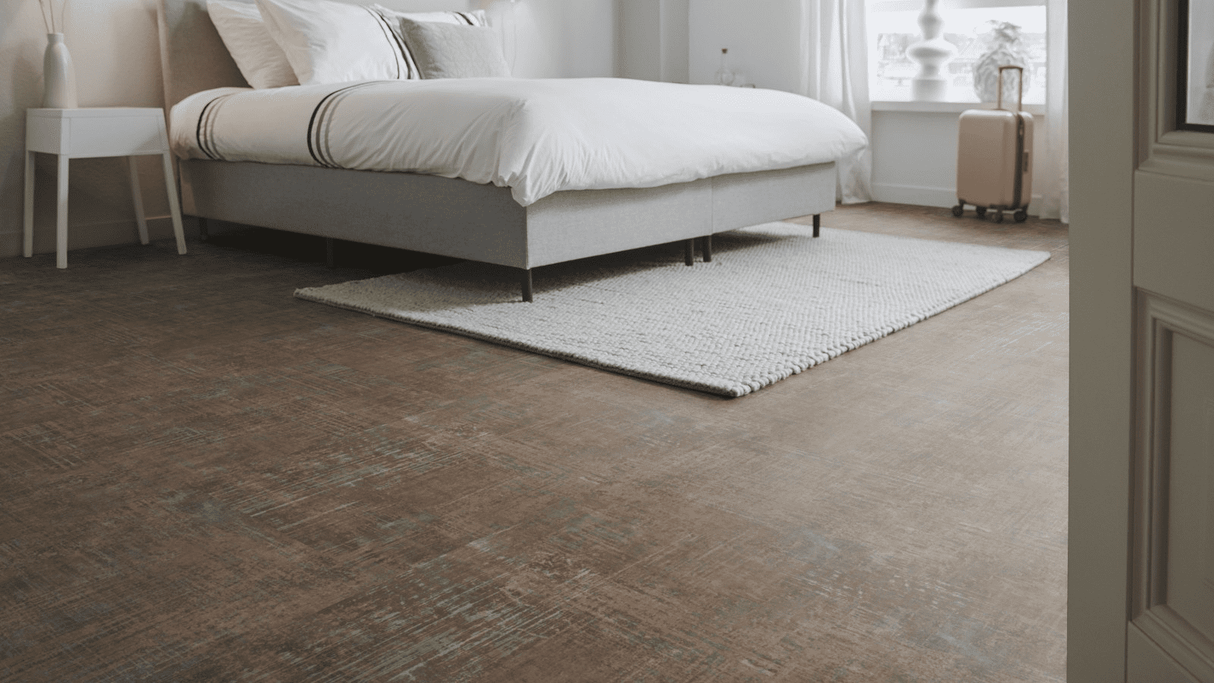mFLOR Plak PVC Abstract Tegel - Downton Brown 53126