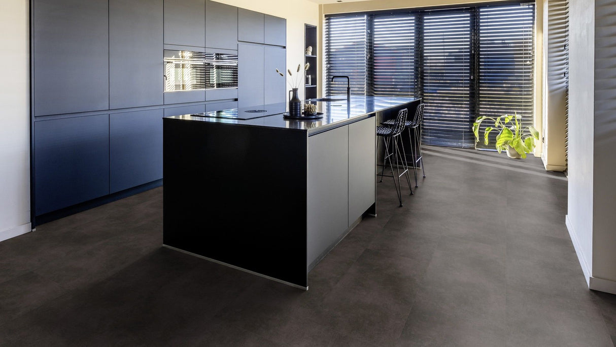 mFLOR Plak PVC Nuance Tegel - Charcoal 44119