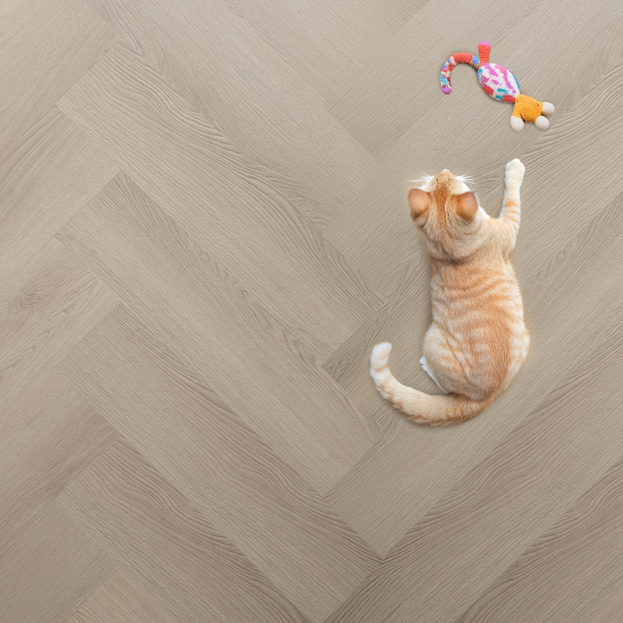 Mira Silva Visgraat Click Brown Grey Oak