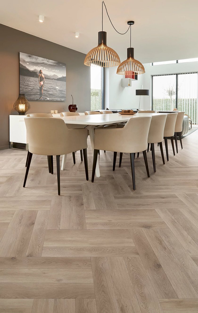 COREtec Klik PVC Naturals HB Visgraat - Meadow 50 LVPEH 807