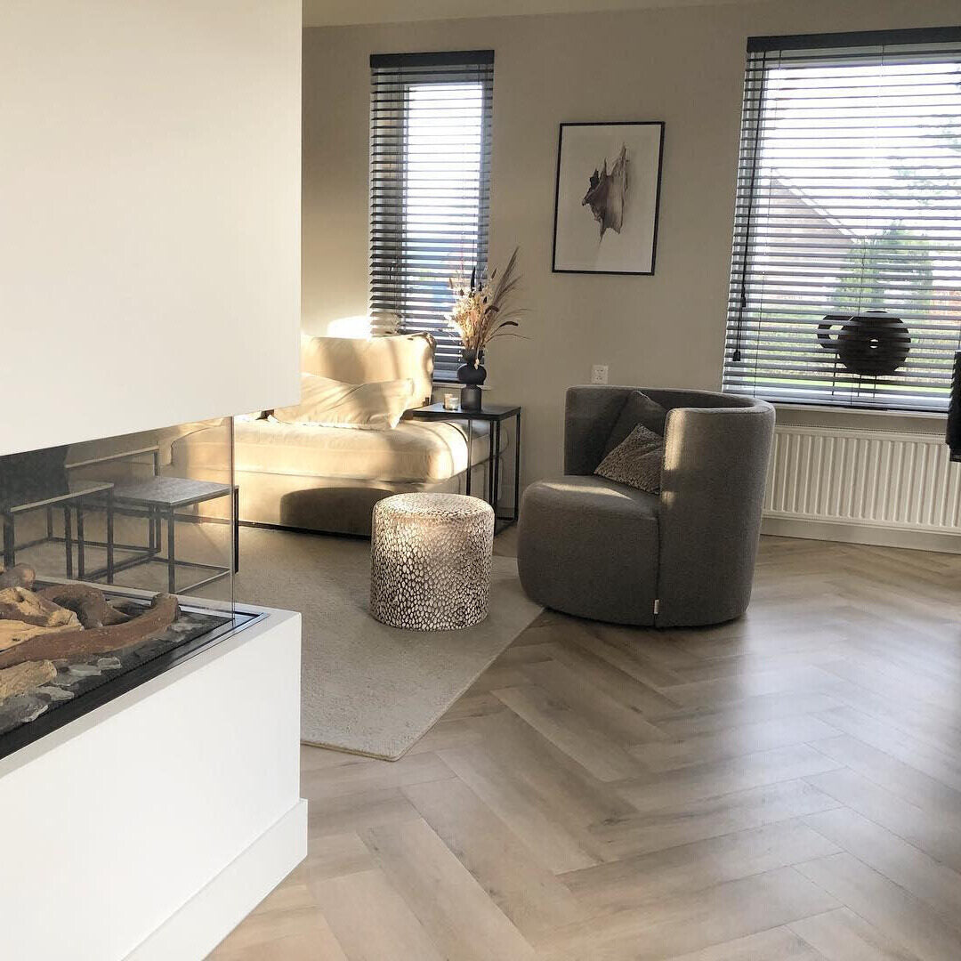 Vivafloors Plak PVC 6800 serie Visgraat - 6840
