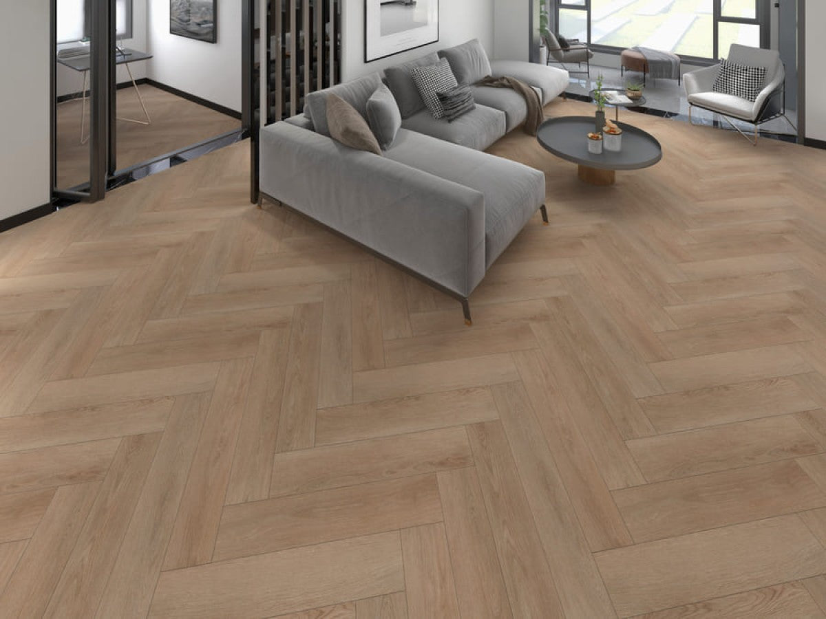 Calitex Plak PVC Wood Visgraat - Canyon Oak