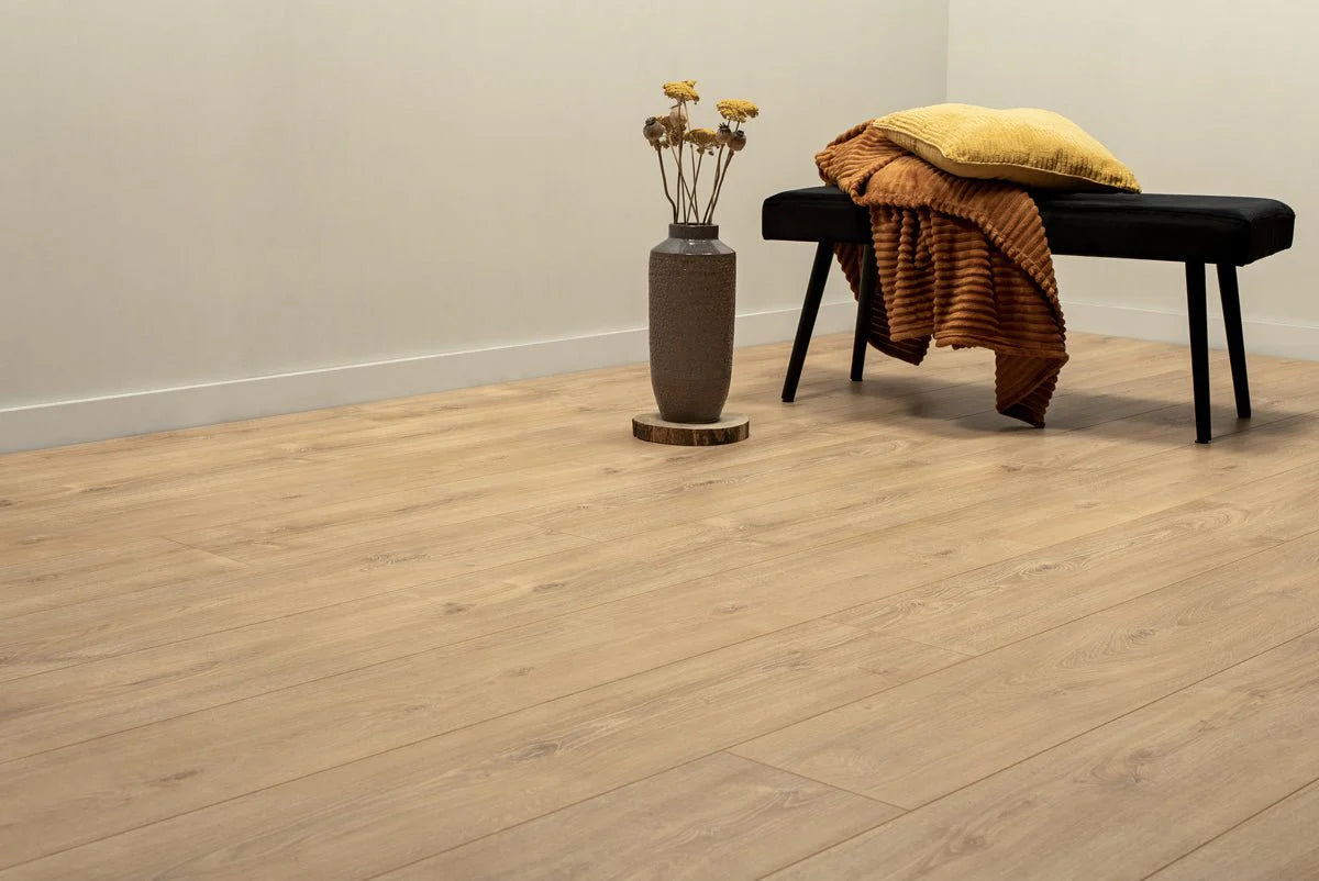Floer Laminaat Authentiek Rechte plank - Naturel Geolied