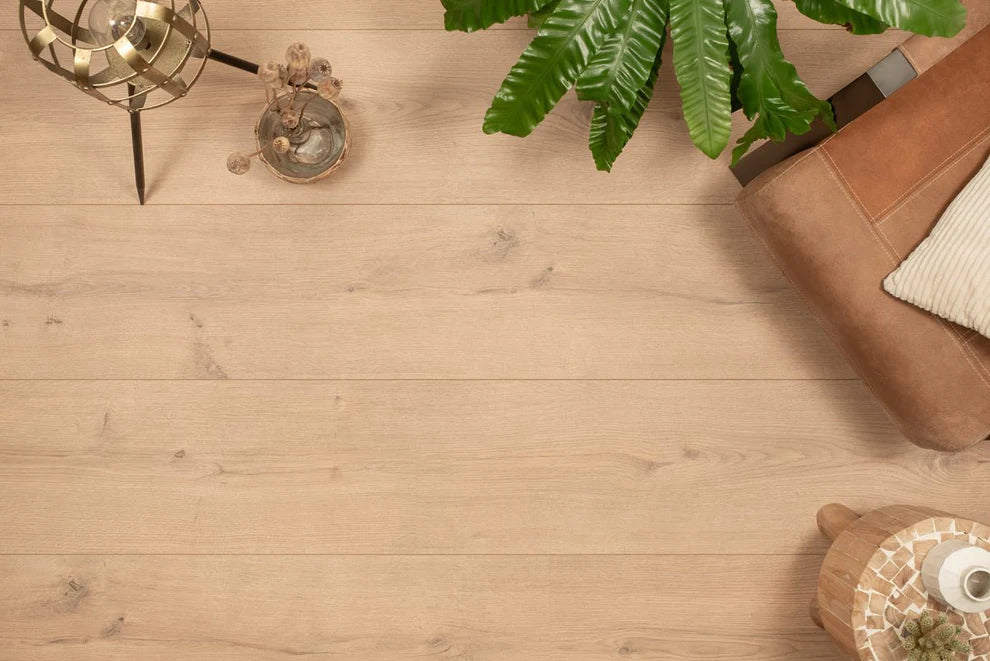 Floer Laminaat Landhuis Robuust Rechte plank - Pure Eik