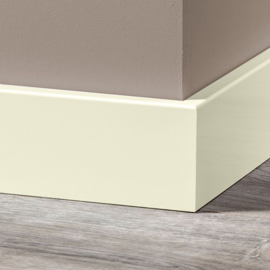 MDF Moderne Plint 70x12 RAL 9001 Crèmewit