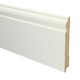 MDF Barok plint 150x18 wit voorgelakt RAL 9010