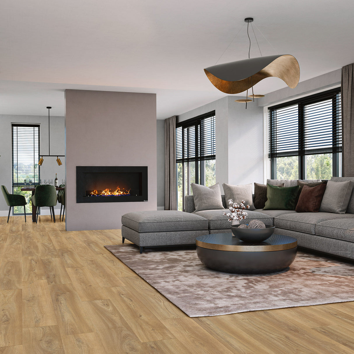 Vivafloors Plak PVC 3500 serie Rechte plank - 3530