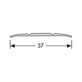Dilatatieprofiel 37 mm 3m Aluminium RVS geborsteld