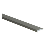 Hoeklijnprofiel 4 mm 3m RVS Geborsteld