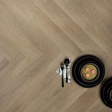 Douwes Dekker Klik PVC Ambitieus Brede Visgraat - Honing