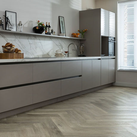 Douwes Dekker Plak PVC Ambitieus Brede Visgraat - Pepermunt