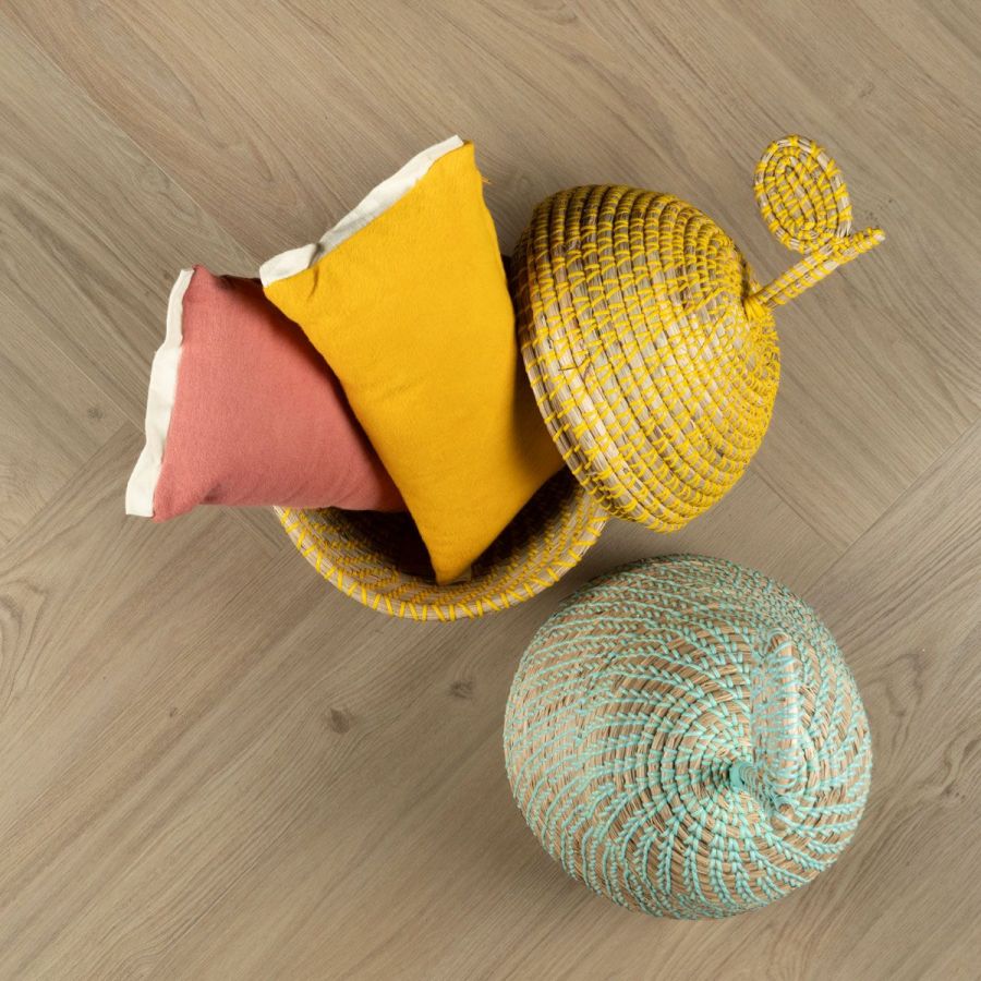 Douwes Dekker Klik PVC Ambitieus Brede Visgraat - Panna Cotta