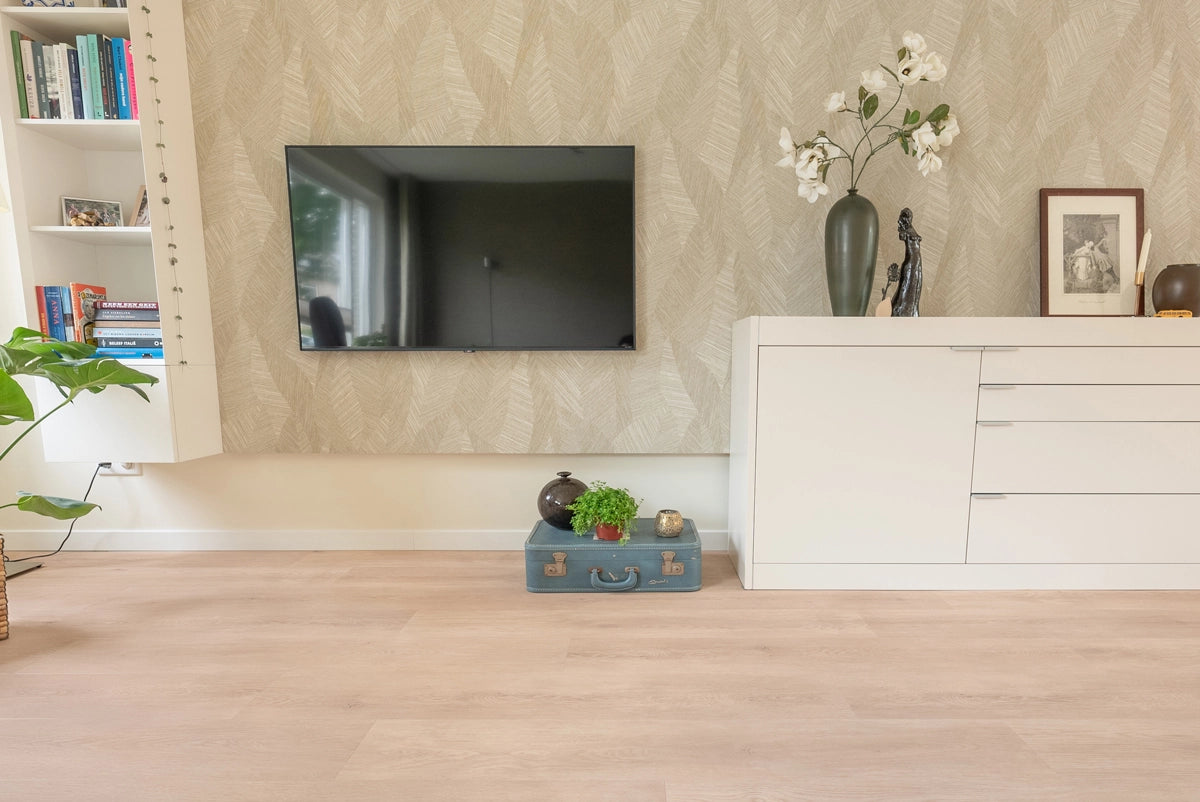 Floer Plak PVC Elegance Dorpen Rechte plank - Bemmel Beige Eiken