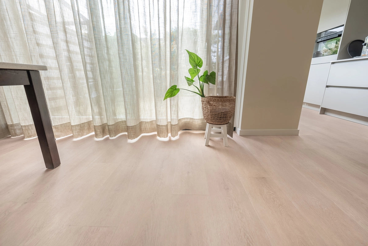 Floer Plak PVC Elegance Dorpen Rechte plank - Bemmel Beige Eiken