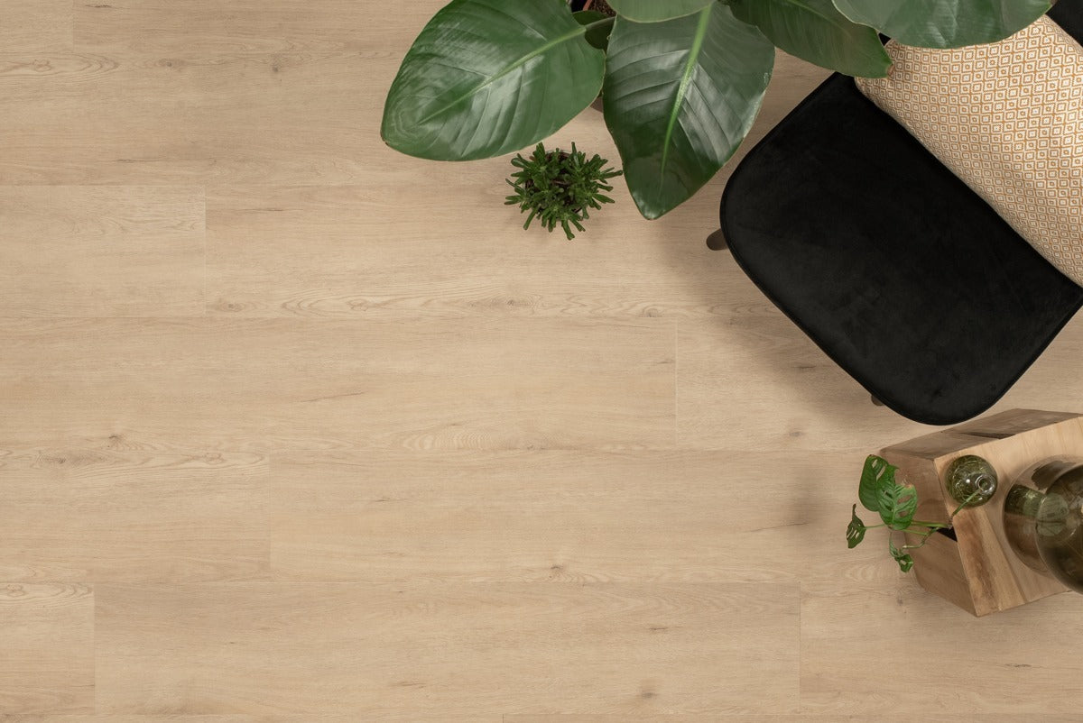 Floer Plak PVC Elegance Dorpen Rechte plank - Grolloo Grijsbeige Eiken