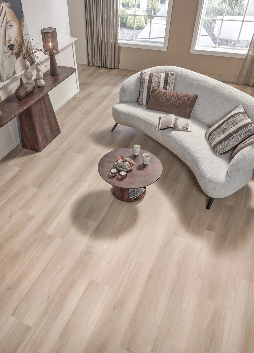 Floer Plak PVC Elegance Dorpen Rechte plank - Callantsoog Crèmewit Eiken