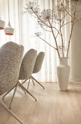 Floer Klik PVC Landhuis Rechte plank - Crème Eik