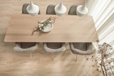 Floer Klik PVC Landhuis Rechte plank - Crème Eik